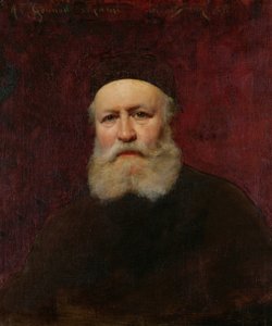 Portrett av Charles Gounod (1818-93) 1890